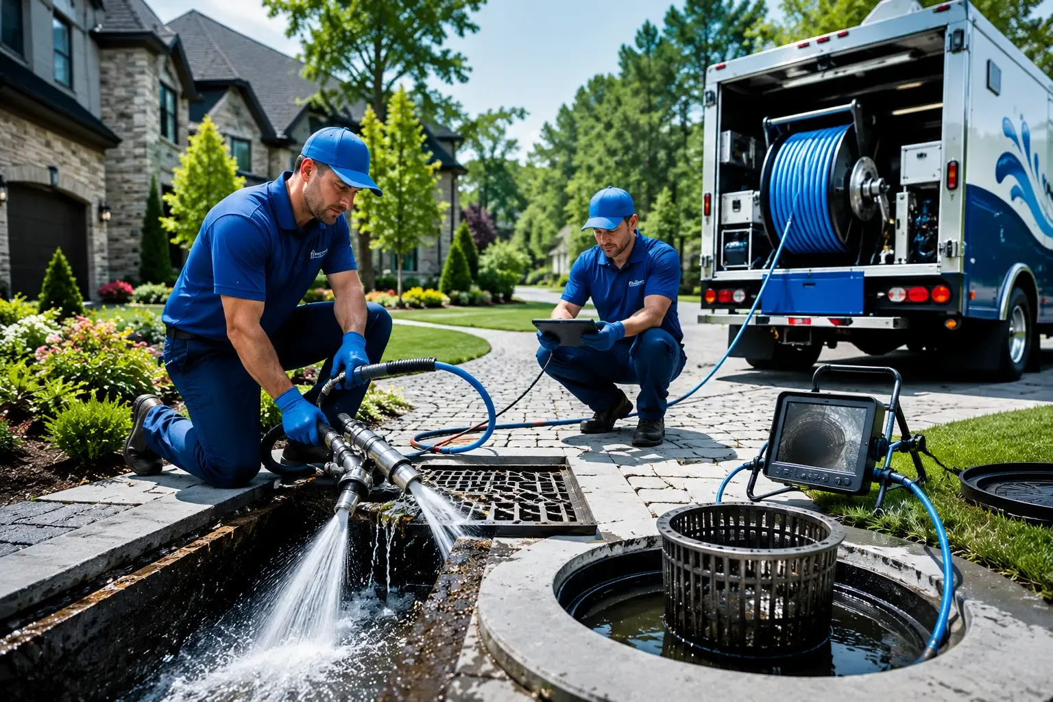 Local outdoor drain cleaning professionals in Cortez, CO